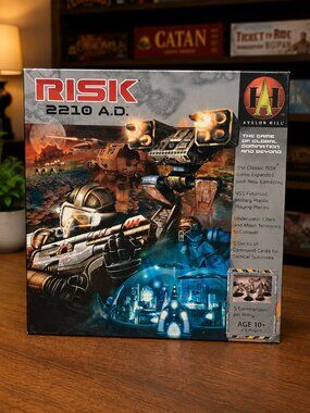 Vintage 2001 Risk 2210 A.D. Avalon Hill Sci-Fi Strategy Board Game